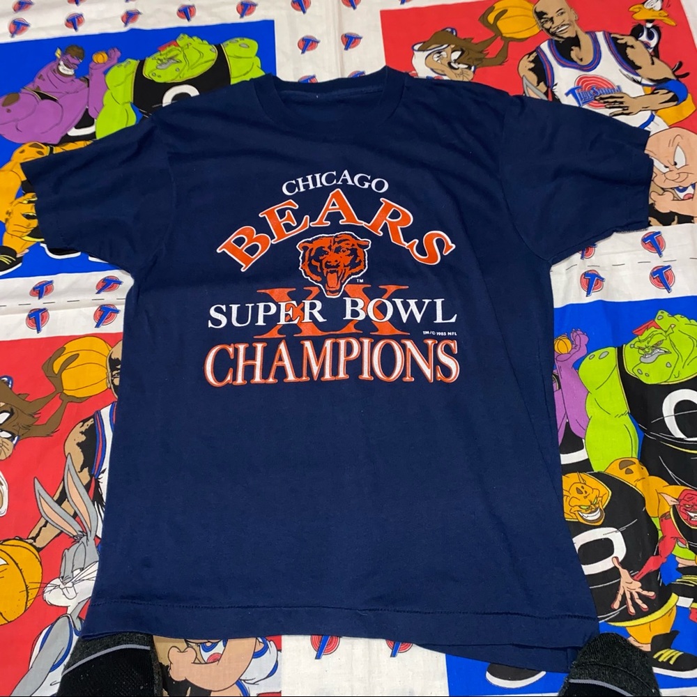 Bears Super Bowl championship T circa 1985